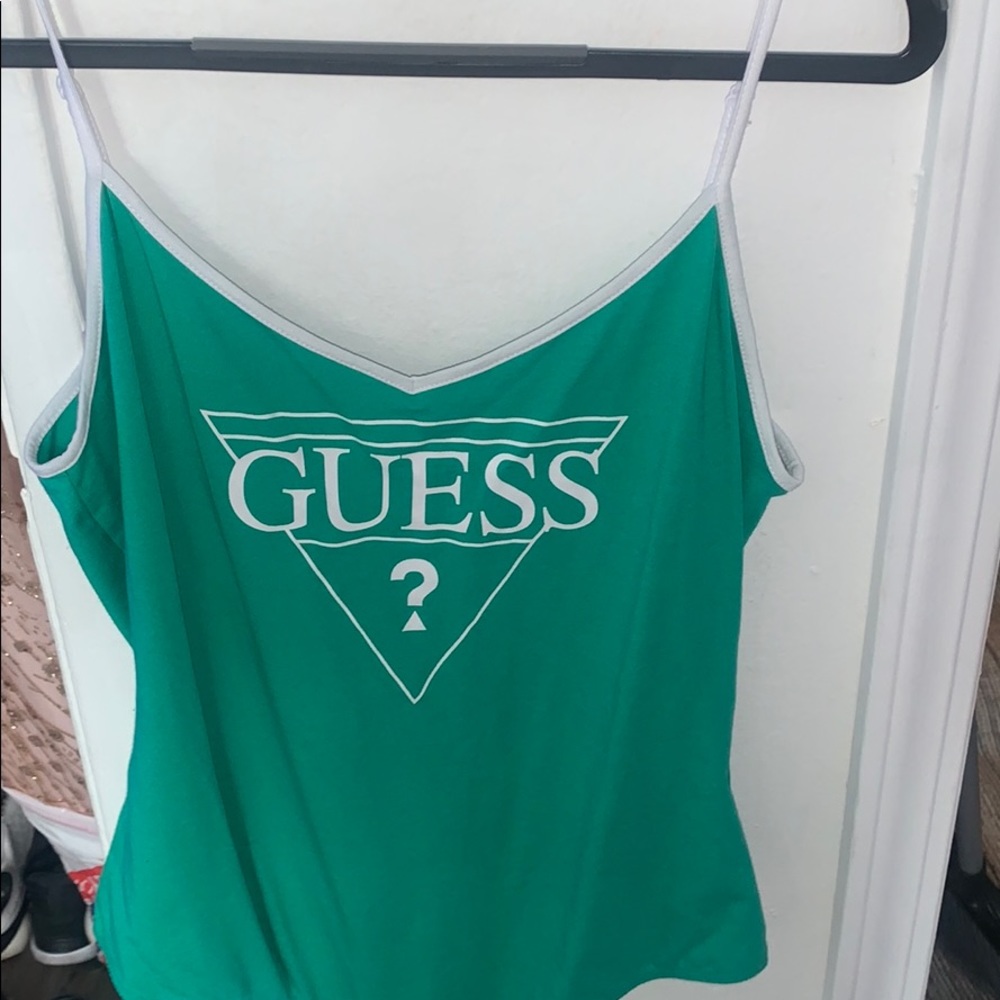 Green guess body suit never worn